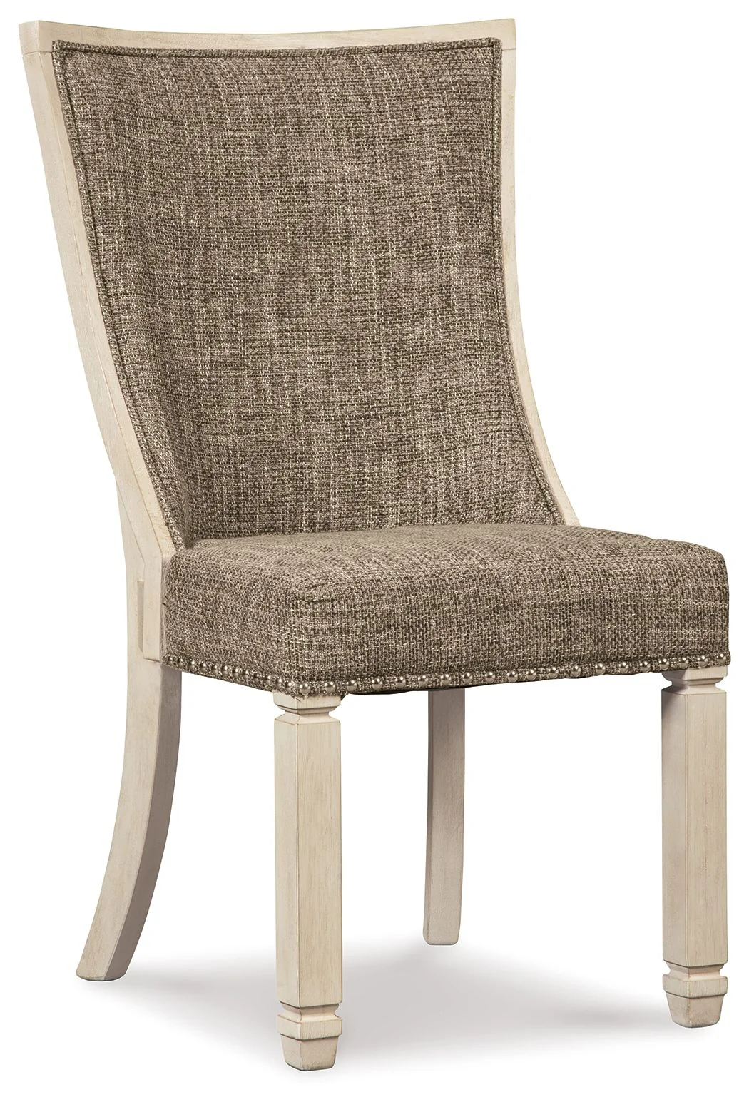 Bolanburg - Dining UPH Side Chair (Set of 2) - Lattice Back - Brown / Beige - Image 3