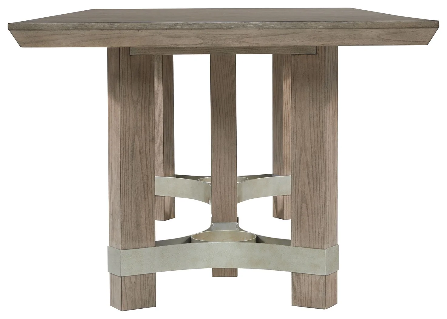 Chrestner - Rectangular Dining Room Table - Gray - Image 3