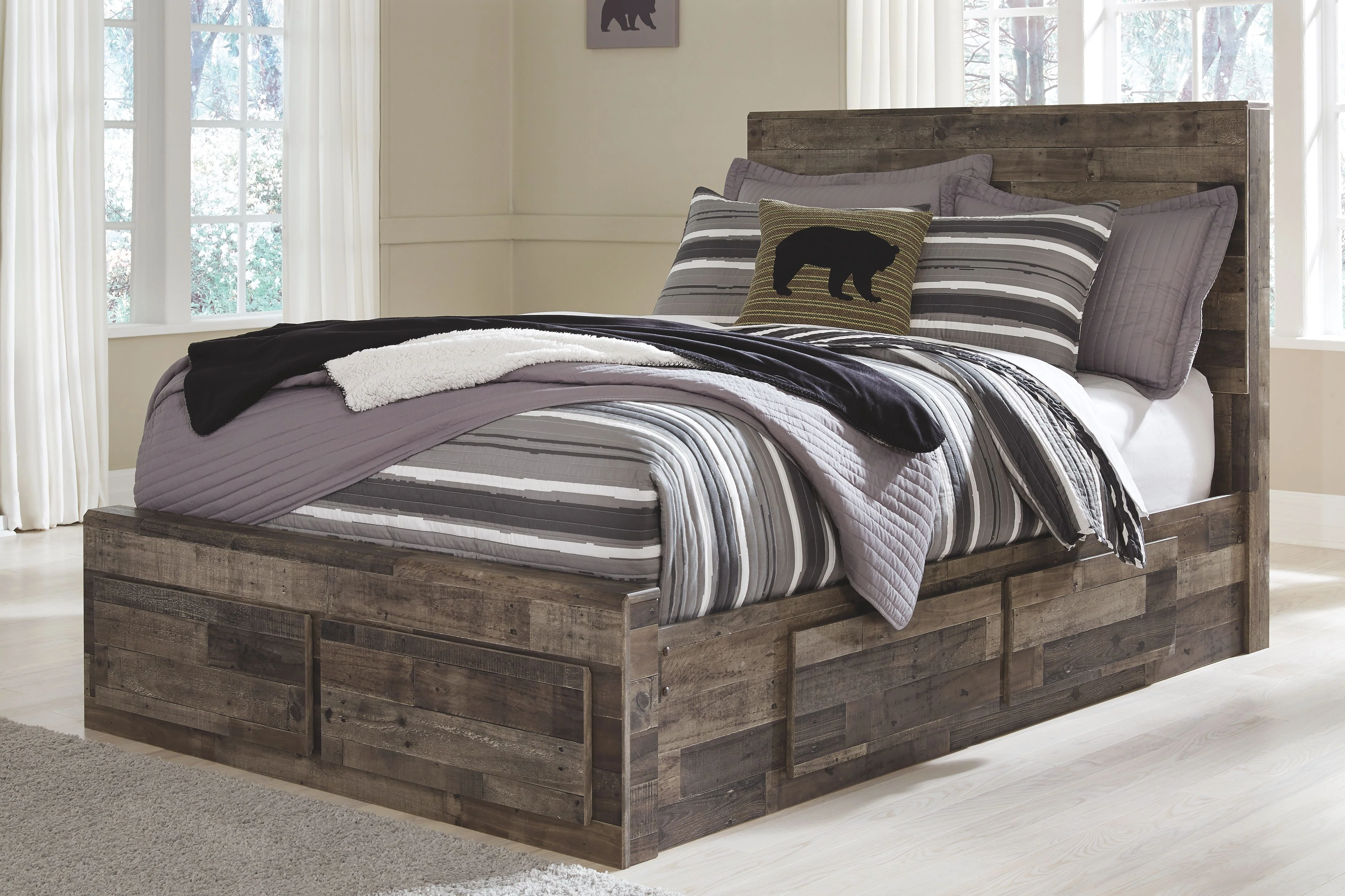 Derekson - Panel Bed - Image 10