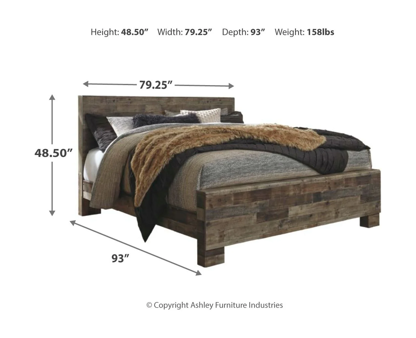 Derekson - Panel Bed - Image 26