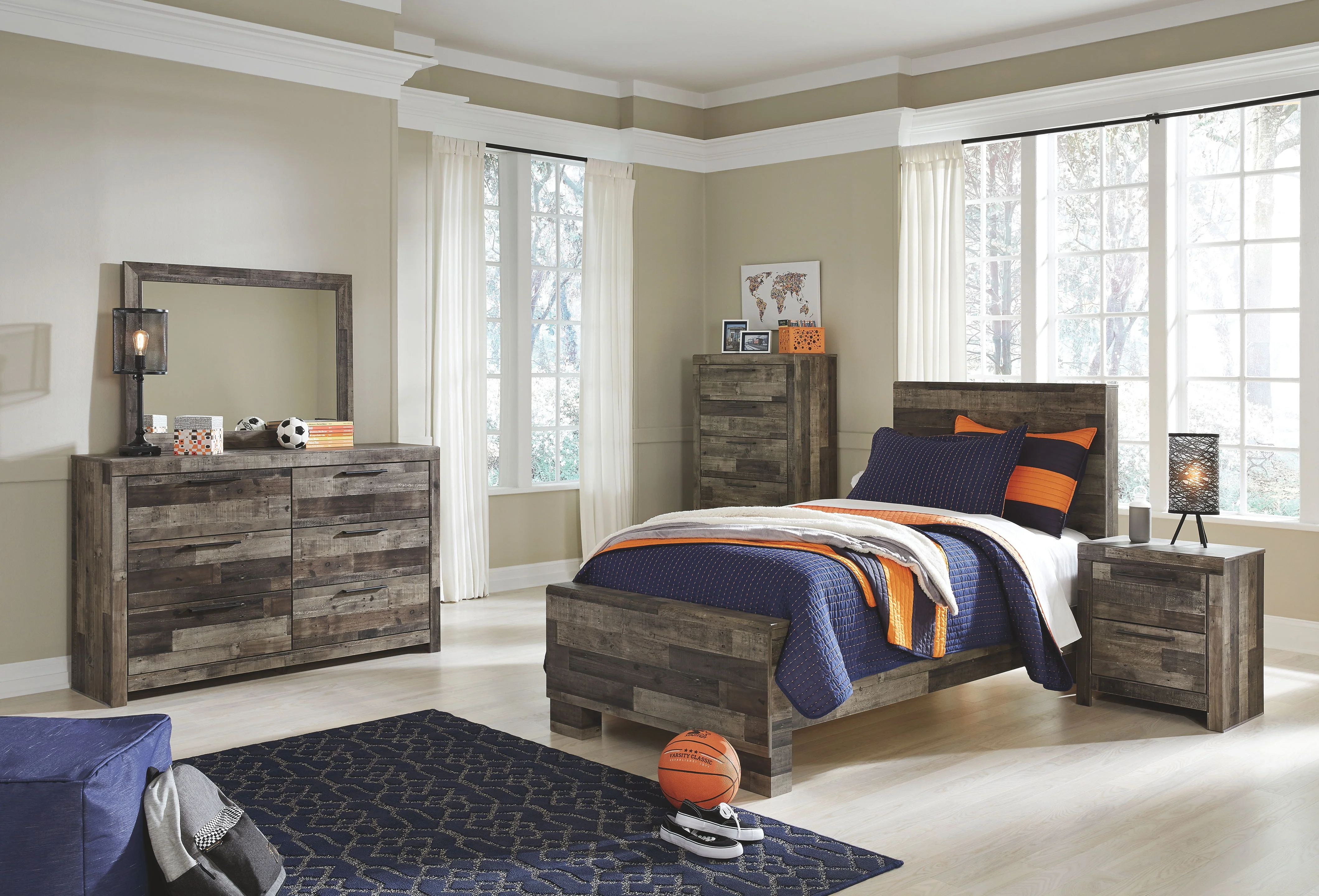 Derekson - Panel Bed - Image 32