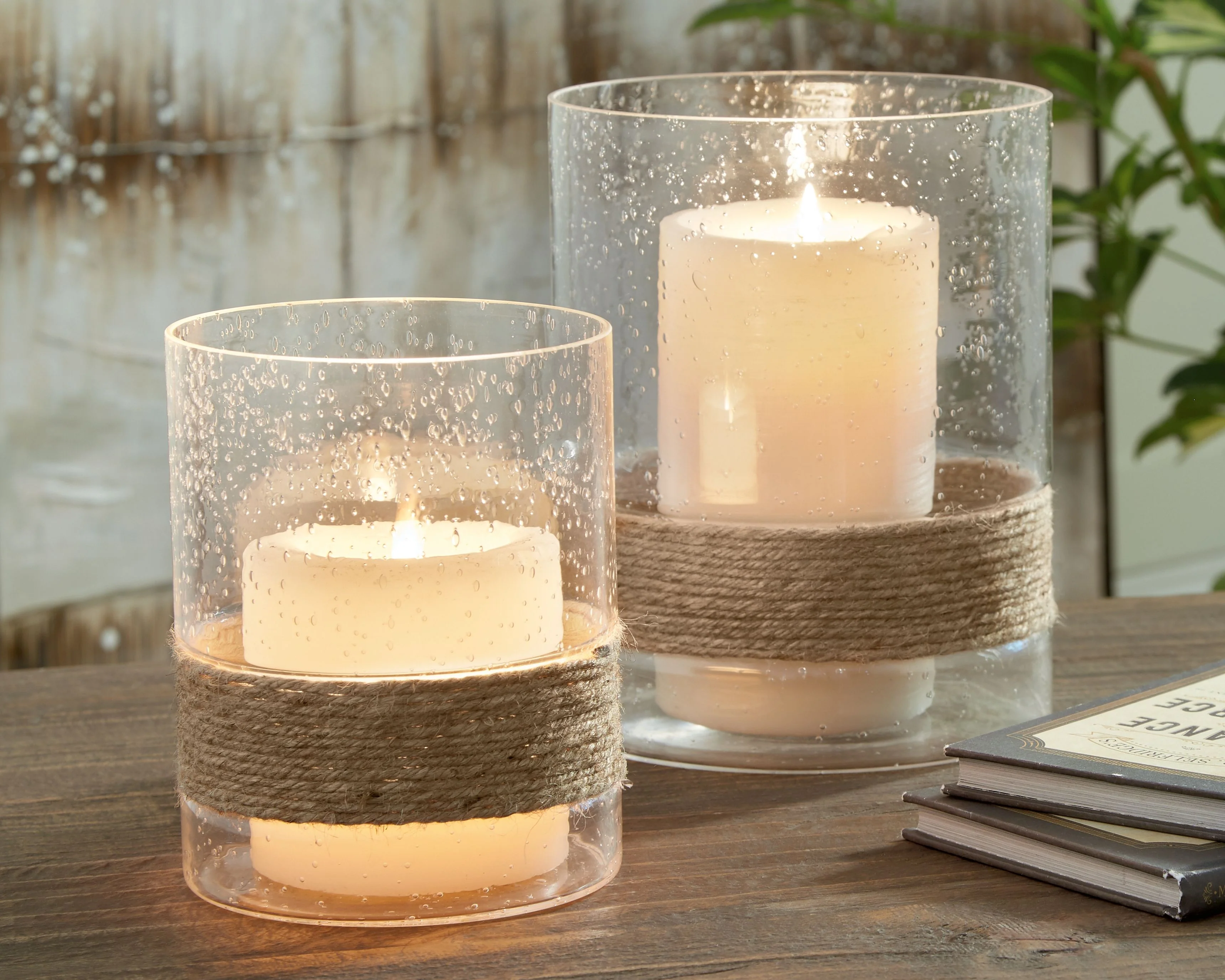 Eudocia - Candle Holder Set (Set of 2) - Clear - Image 3