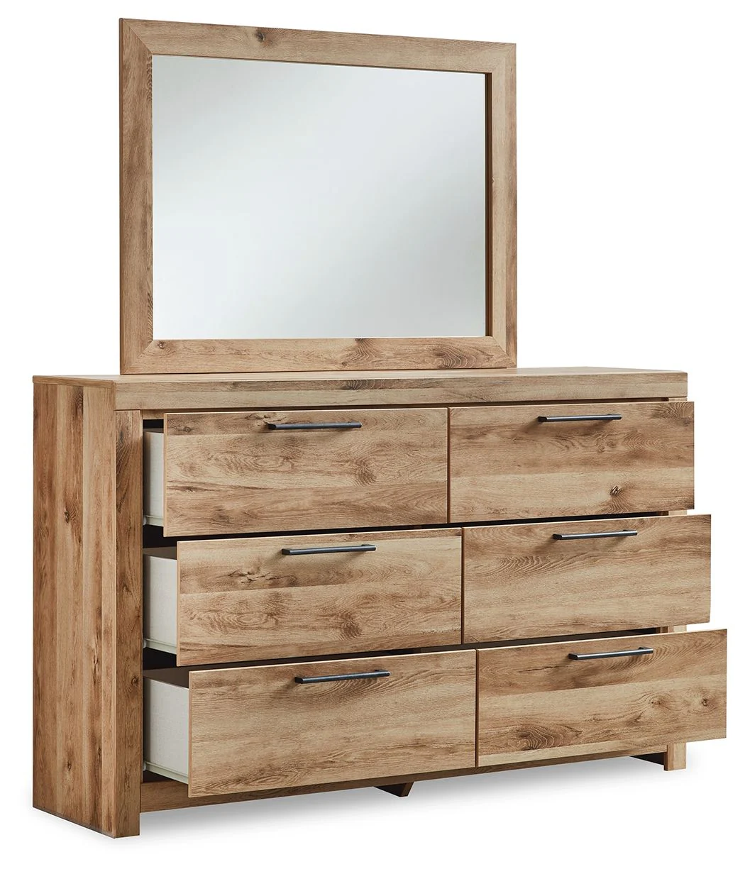 Hyanna - Dresser, Mirror - Tan - Image 3