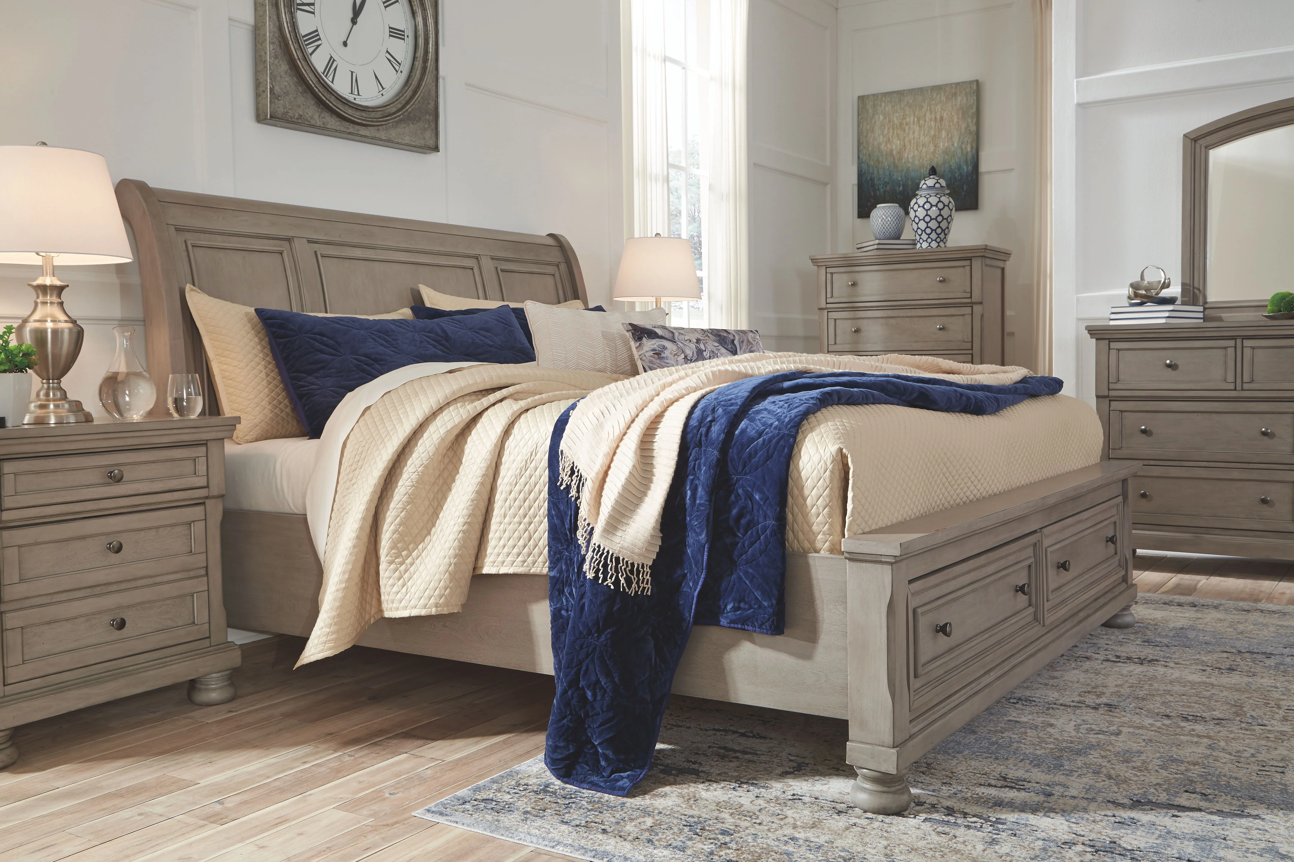 Lettner - Sleigh Bed - Image 7