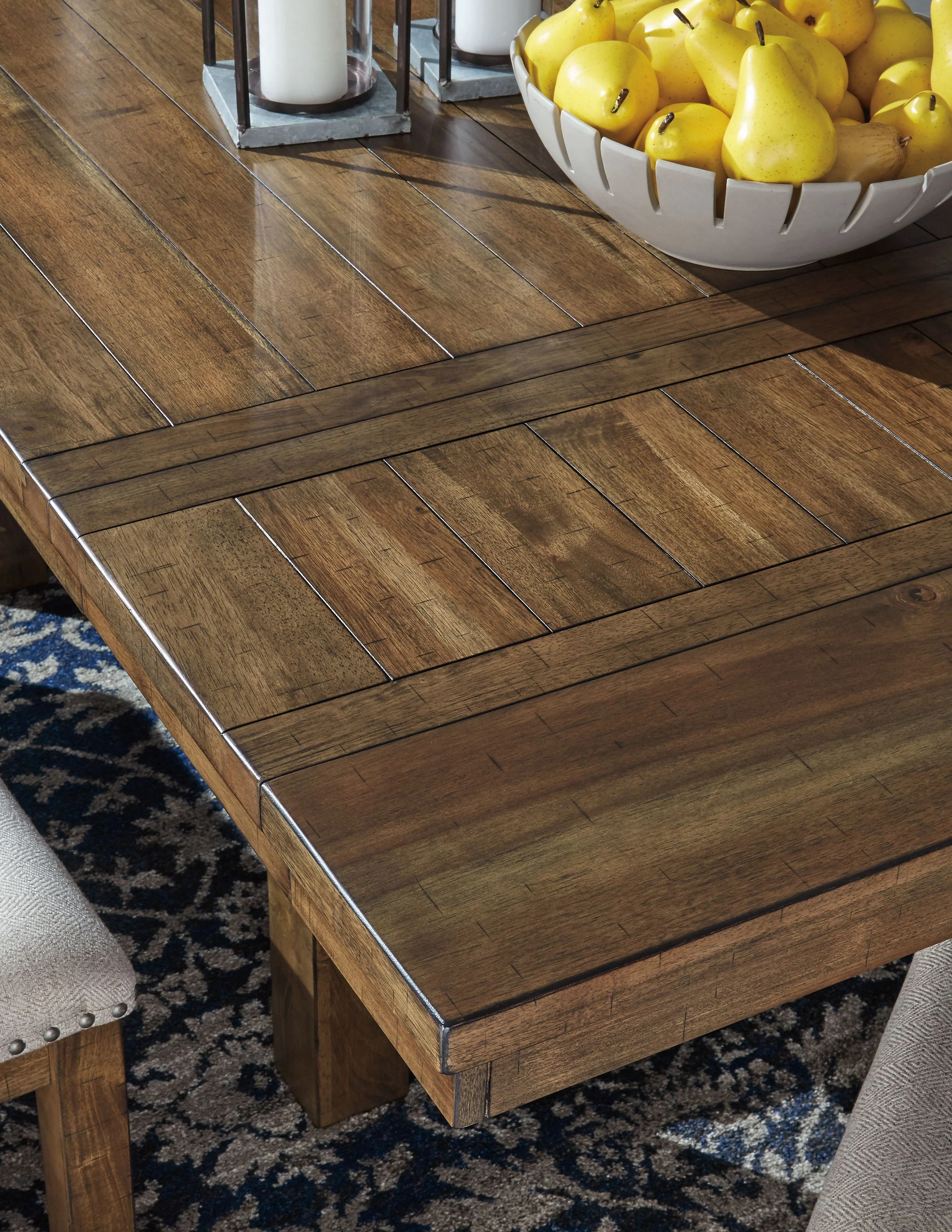 Moriville - Rectangular Dining Room Extension Table - Grayish Brown - Image 4