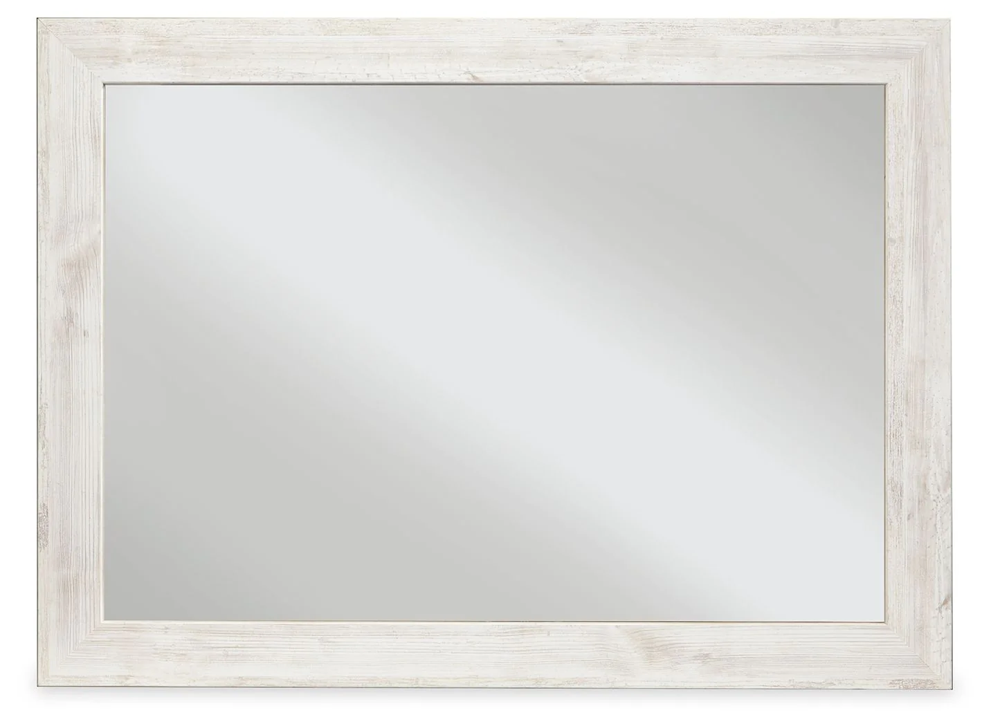 Paxberry - Bedroom Accent Mirror - Whitewash - Image 3